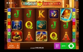 Books & Temples Spielautomaten von Gamomat