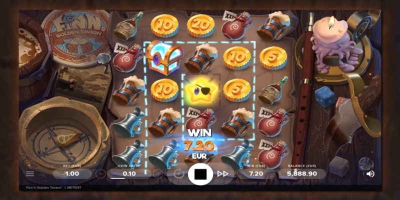 Finn's Golden Tavern Spielautomaten von NetEnt