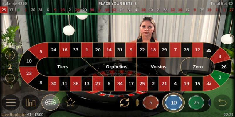 NetEnt Live Roulette