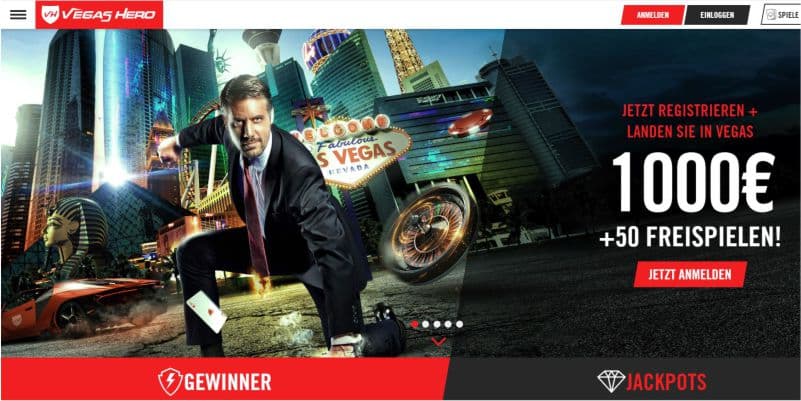Vegas Hero Casino Freispiele