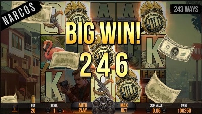 Narcos Video Slot kostenlos spielen - Gewinn