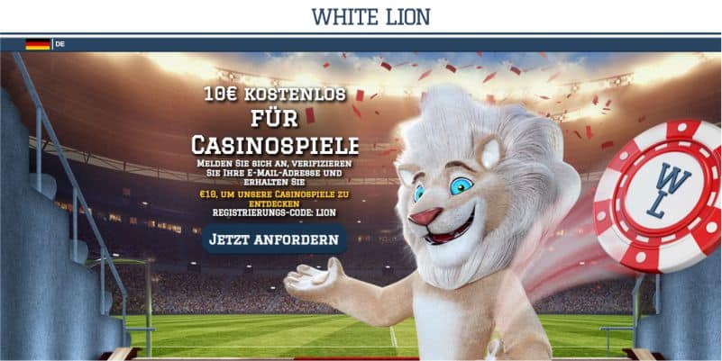 White Lion Casino Bonus