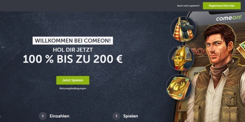 Comeon Casino Bonus