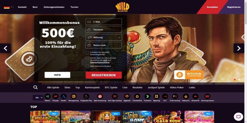 Wildblaster Casino Test