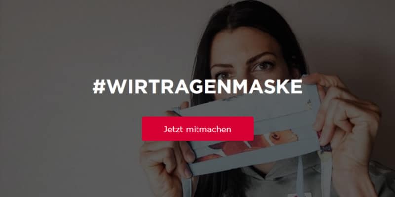 wirtragenmaske