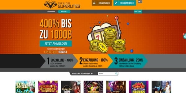 Casino superlines casino erfahrungen