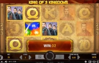 King of 3 Kindoms von NetEnt