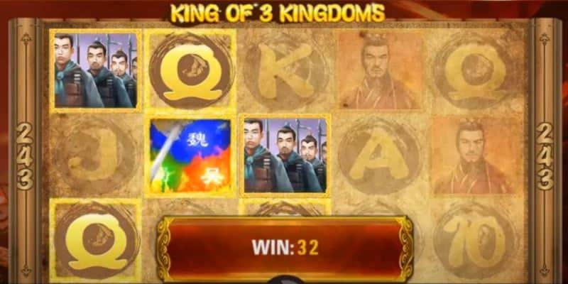 King of 3 Kingdoms von NetEnt