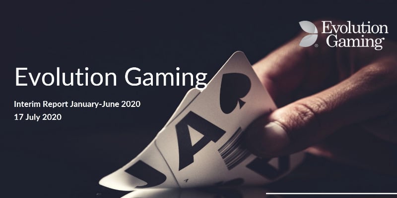 Evolution Gaming verdoppelt Gewinn