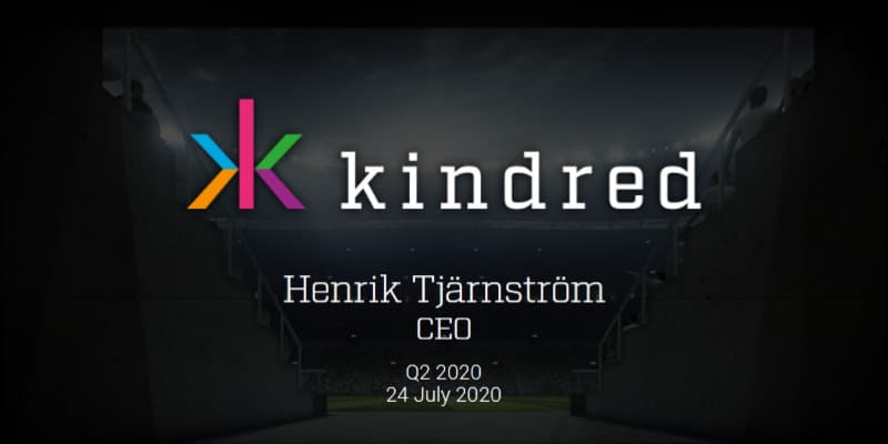 Kindred Group Halbjahresbilanz