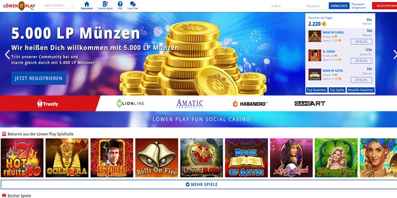 Löwen Play Fun Casino Test