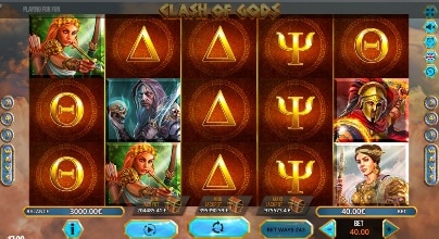 Clash of Gods Slot Symbole