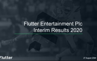 Flutter Entertainment Halbjahreszahlen 2020
