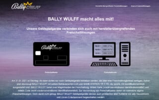 Bally Wulff Spielautomaten Freischaltlösungen