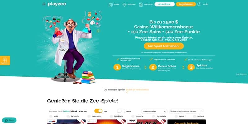 Playzee Casino Test