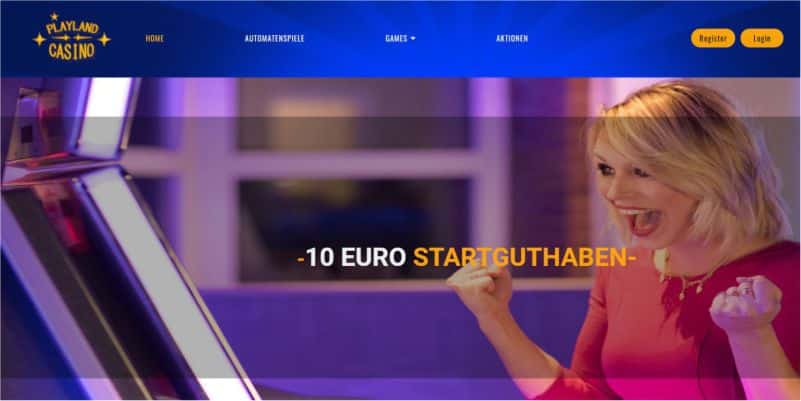 Playland Casino Bonus
