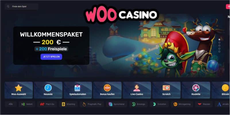 Woo Casino Bonus