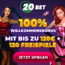 20Bet Casino Bonus Code