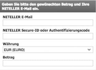 Neteller Casino Auszahlung