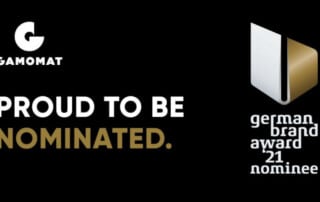German Brand Awards 2021 Gamomat