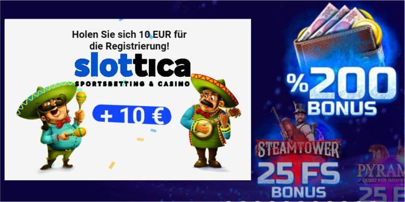 Slottica Casino Bonus