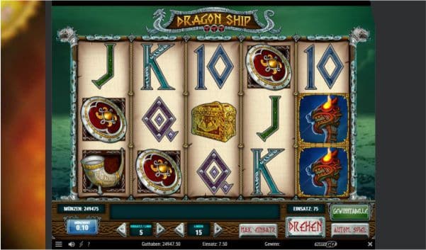 Dragon Ship Slot Gewinn