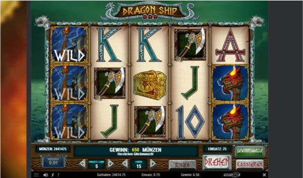 Dragon Ship Slot Symbole