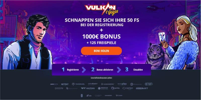 Vulkan Vegas Casino Bonus