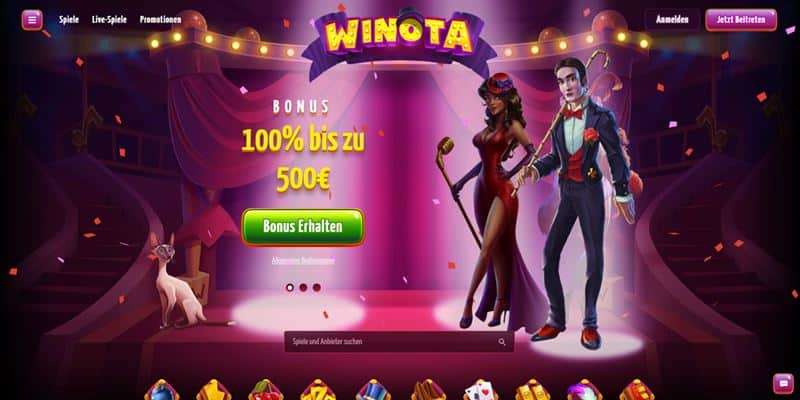 Winota Casino Test