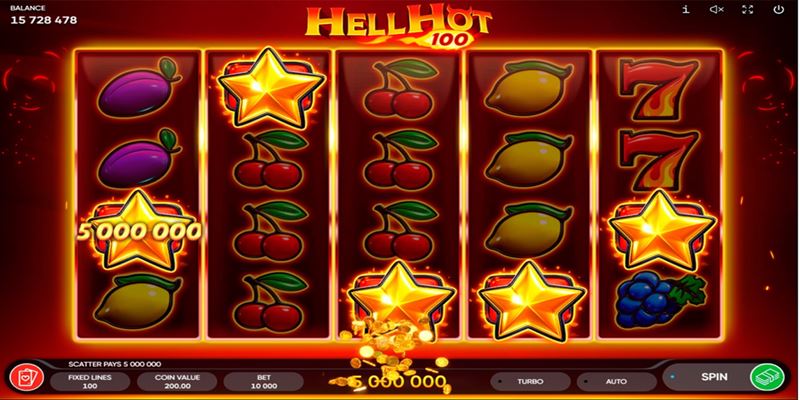 Hell Hot 100 Spielautomat