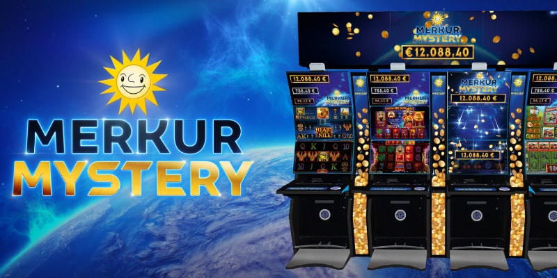 Merkur Mystery progressiver Jackpot