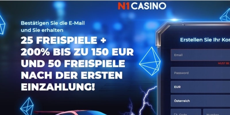 N1 Casino Bonus ohne Einzahlung