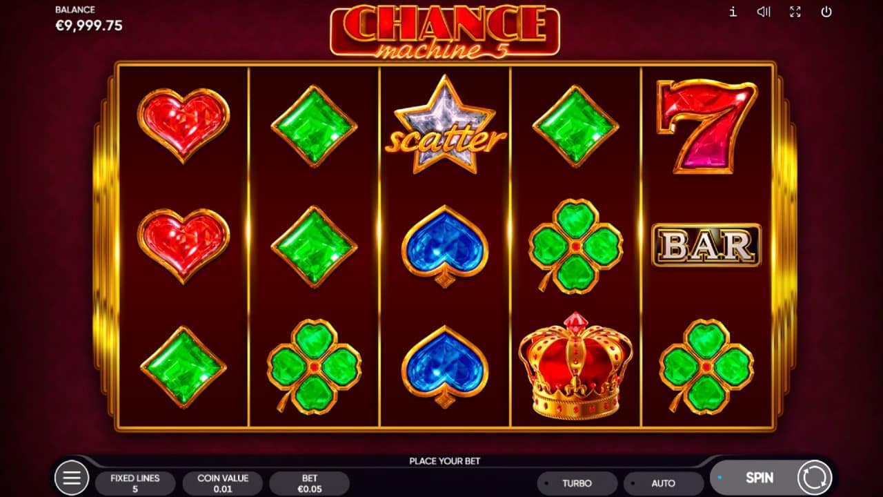 Endorphina Casinos Chance Machine 5 Slot