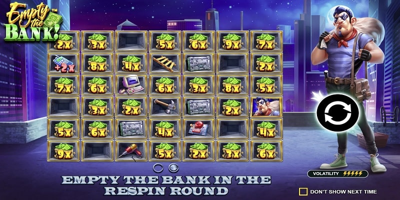 Empty the Bank Slot Bonus