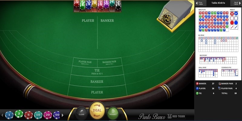 Red Tiger Casino Baccarat