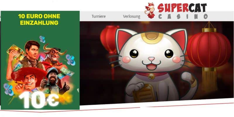 Super Cat Casino Bonus ohne Einzahlung