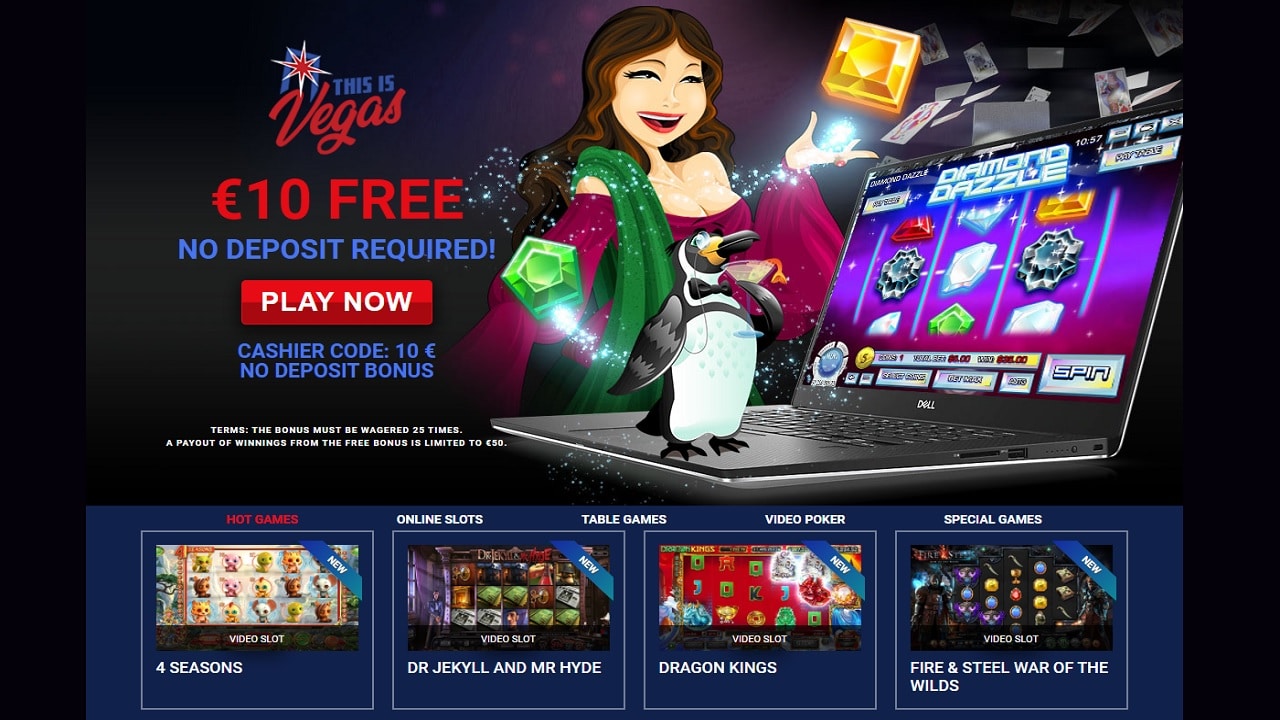 This is Vegas No Deposit Bonus /€ 10 Sign Up Bonus Offer