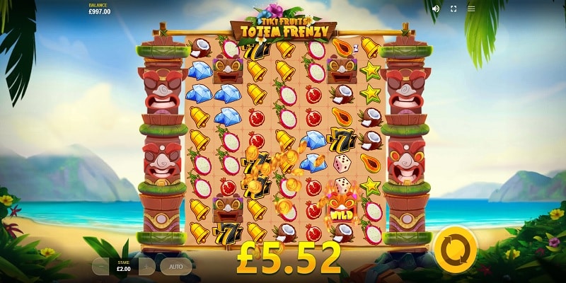 Tiki Fruits Totem Frenzy Slot