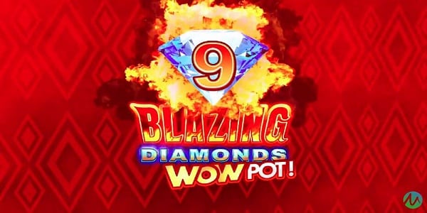 9 Blazing Diamonds WowPot (SpinPlay Games/Microgaming)