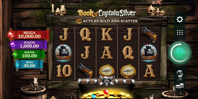 Book of Captain Silver Online Slot