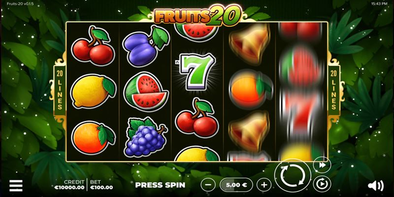 Fruits 20 Slot