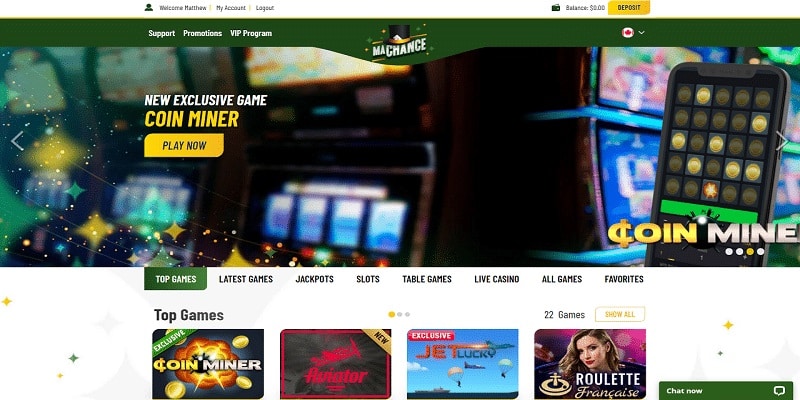 Our MaChance Casino Review