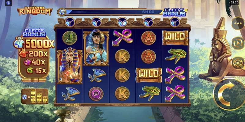 Scarab Kingdom Slot Reels