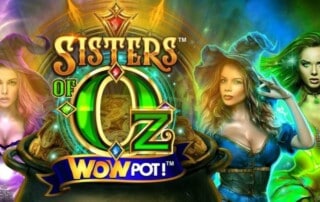 Sisters of Oz Jackpots Spielautomat von Microgaming