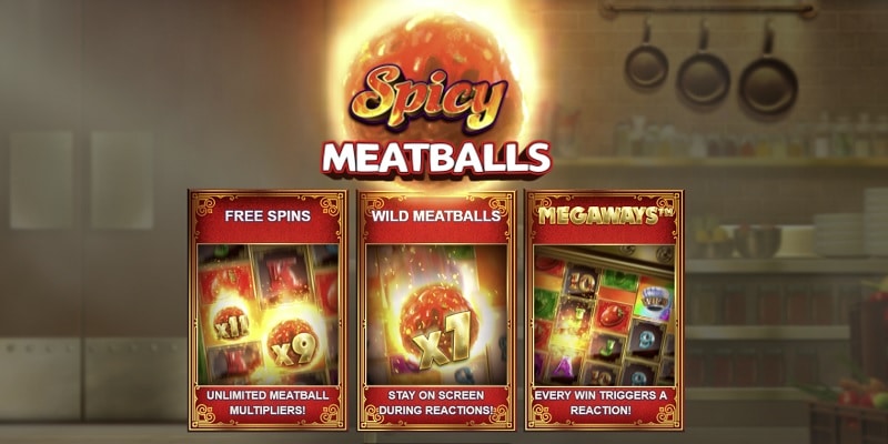 Spicy Meatballs Megaways Features