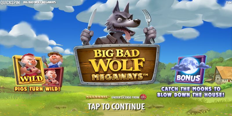 Big Bad Wolf Megaways Spielautomat 