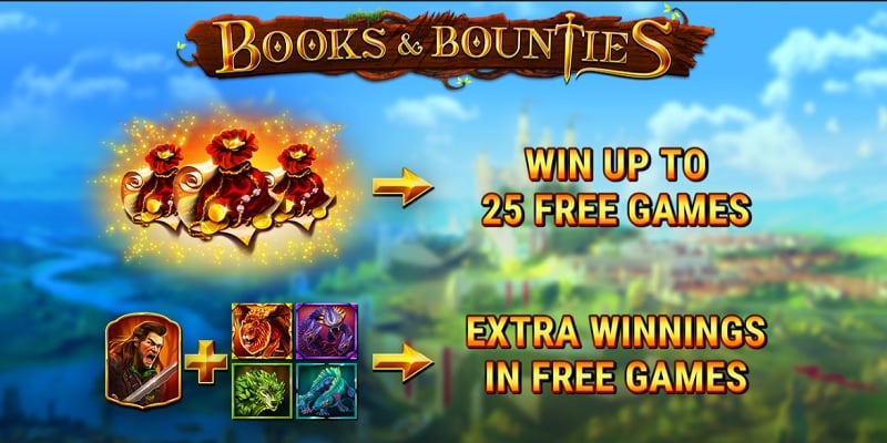 Book & Bounties video slot Free Spins