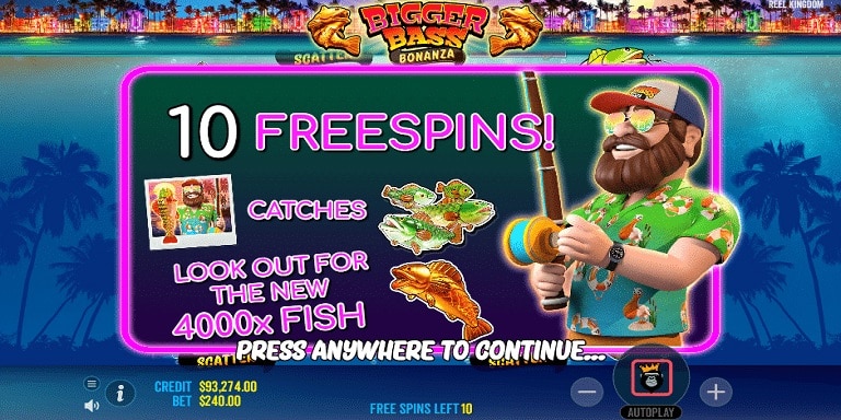 Free Spins on Bigger Bass Bonanza