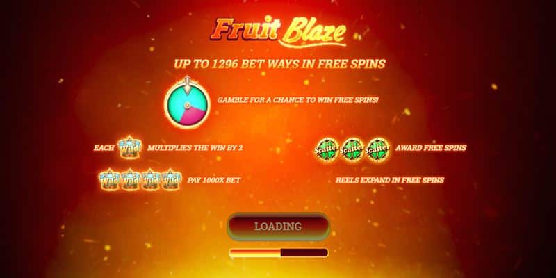 Fruit Blaze Spielautomat