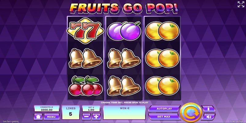 Fruits GO POP (Tom Horn Gaming)